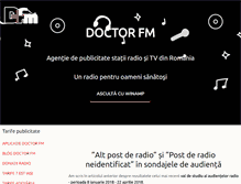 Tablet Screenshot of doctorfm.ro